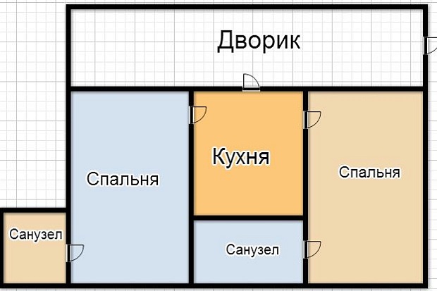 Фото 17. 2х комнатный дом с двумя санузлами